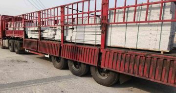 铜川 白麻荔枝面外墙干挂，工厂装车日常