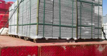 铜川 芝麻白火烧规格板地铺石300*600/600*600