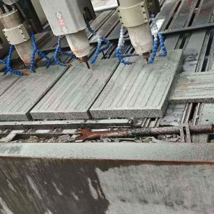 铜川 芝麻白花岗岩荔枝面盲道雕刻