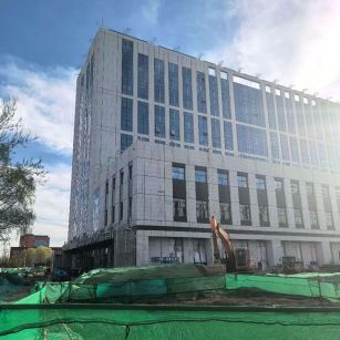 铜川 白麻花岗岩石材外墙干挂