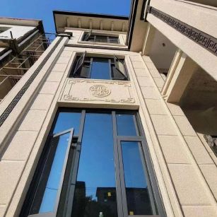 铜川 黄金麻荔枝面别墅外墙干挂效果展示