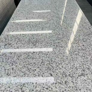 铜川 白麻花岗岩光面毛板