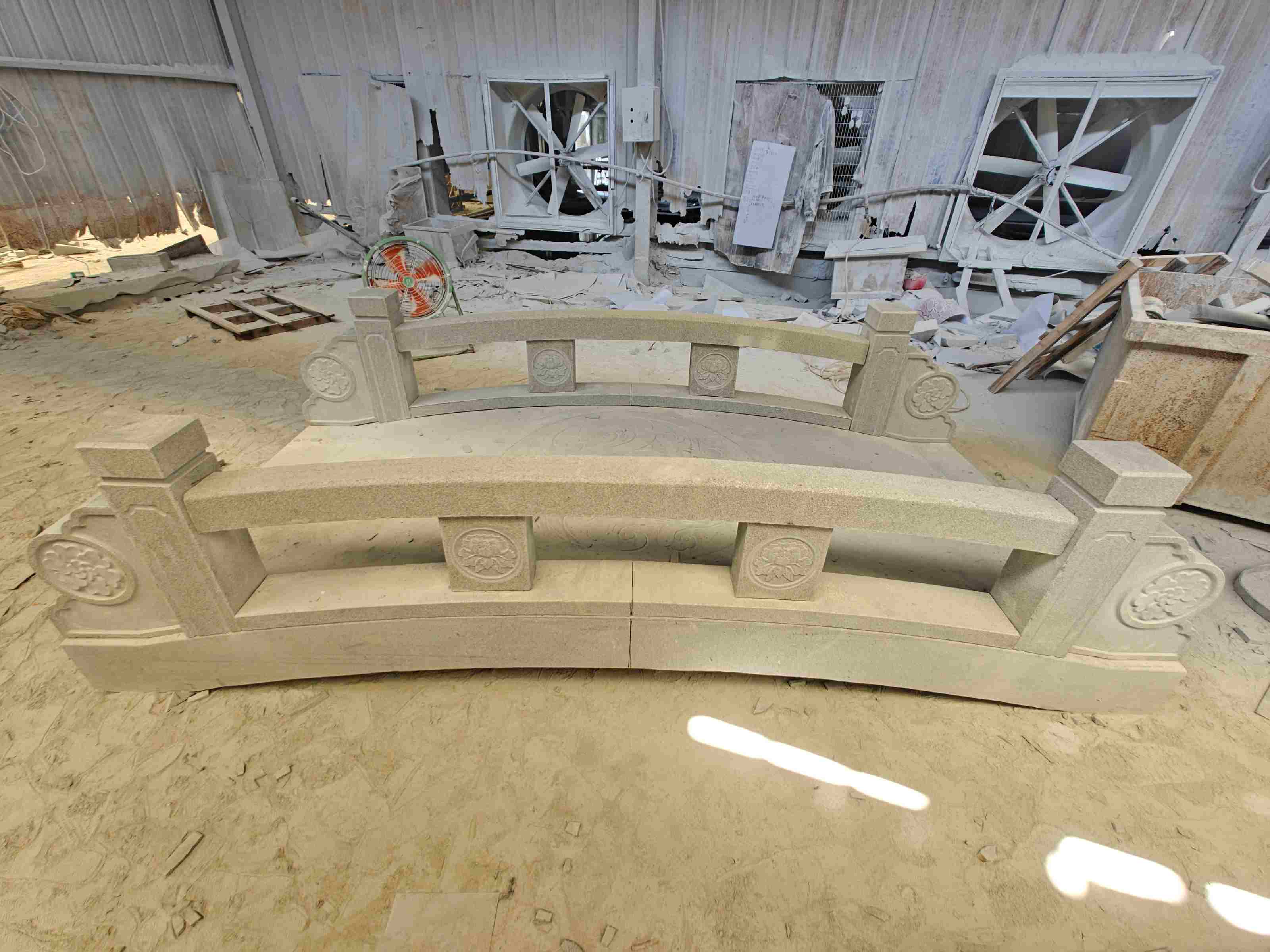 铜川 芝麻灰花岗岩异形加工-拱桥，石桥