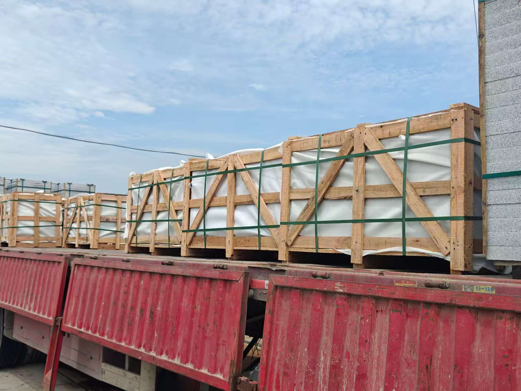 铜川 芝麻白花岗岩地铺石出口专车-泰国游