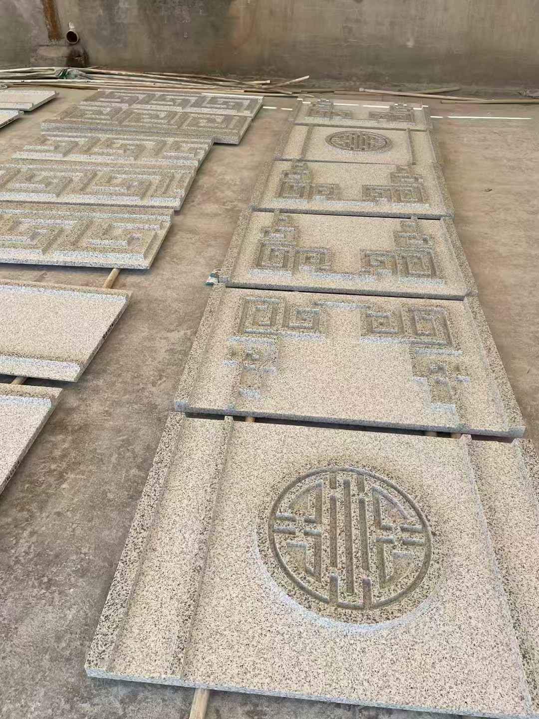 铜川 白麻花岗岩外墙立面雕刻板