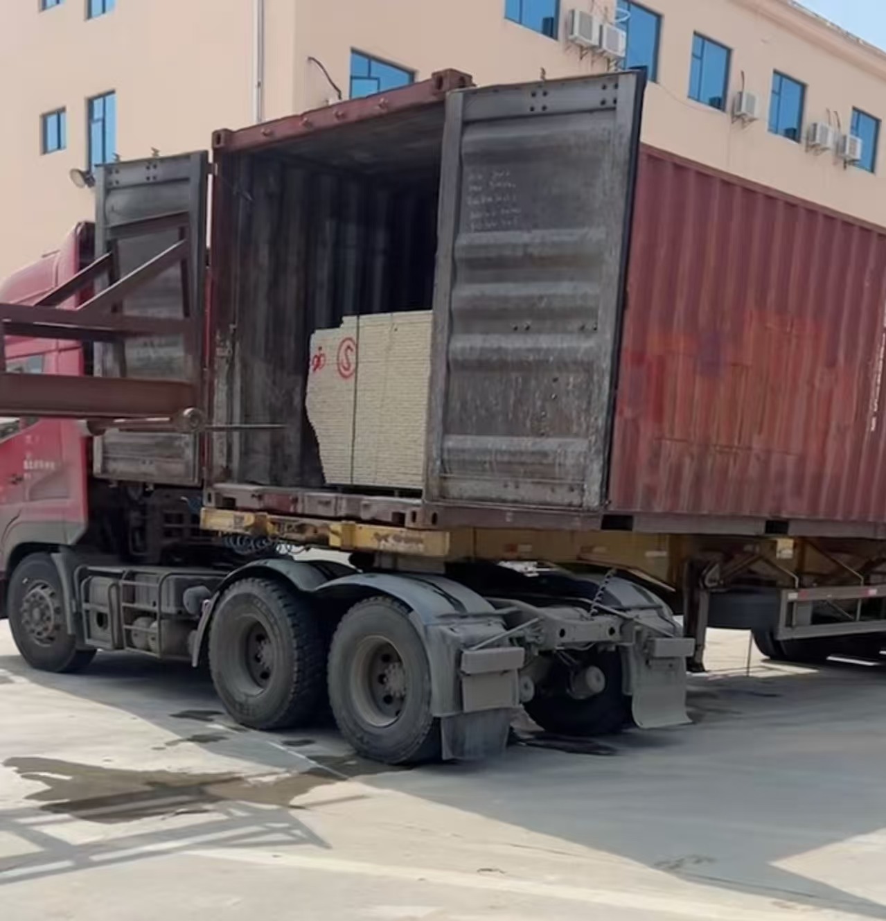 铜川 黄金麻荔枝面毛板