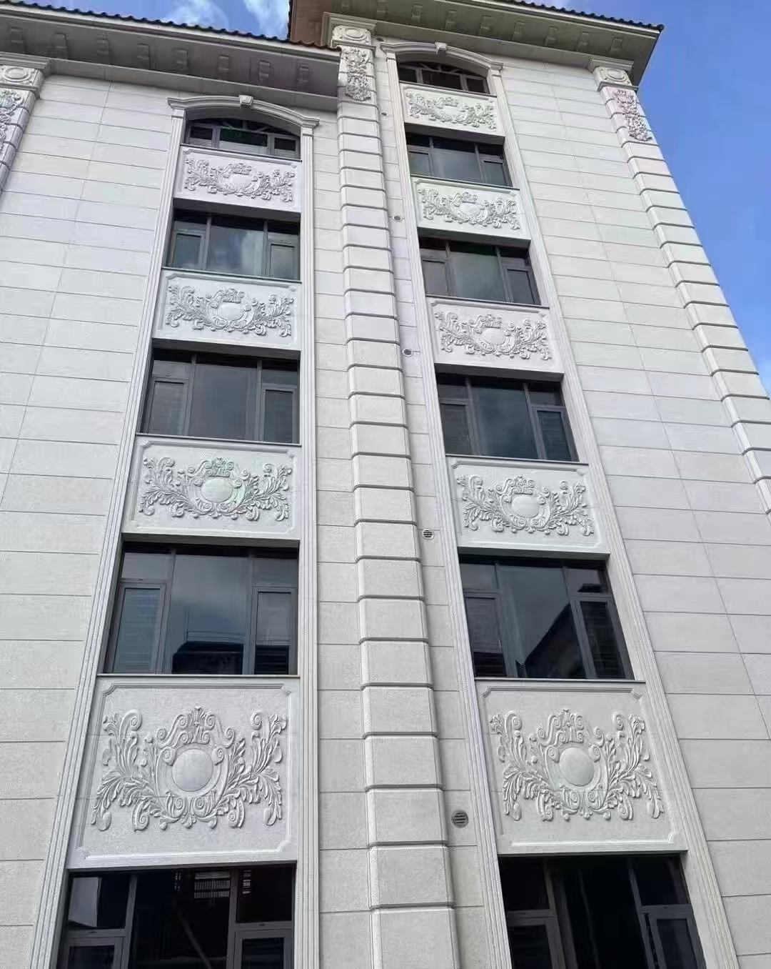 铜川 白麻荔枝面花岗岩别墅外墙干挂