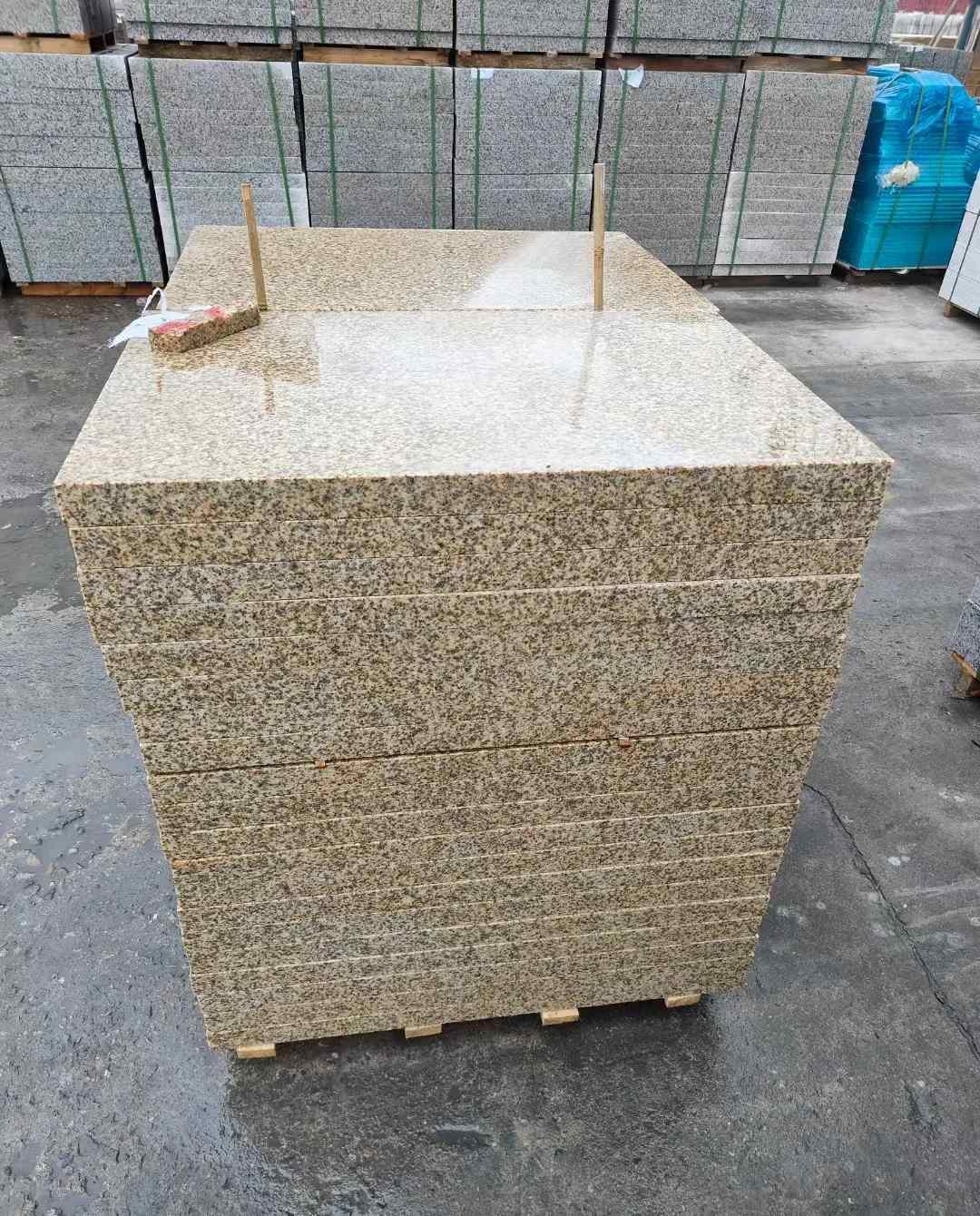 铜川 湖北黄金麻花岗岩石材荔枝面外墙石材