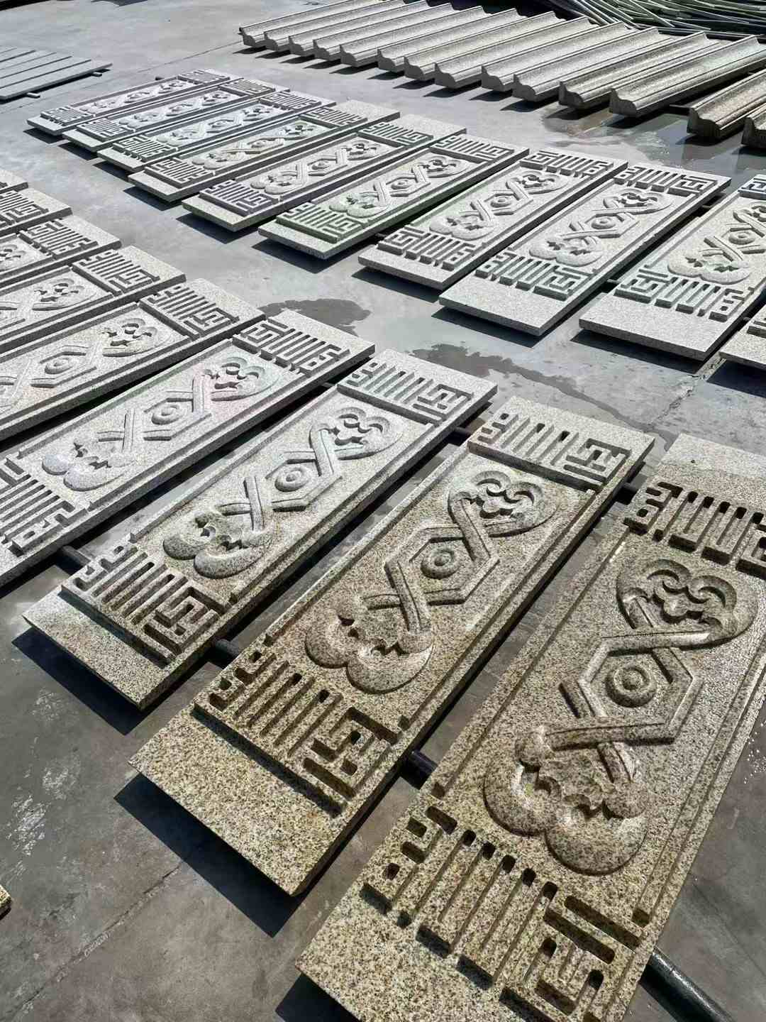 铜川 黄金麻花岗岩外墙雕刻板