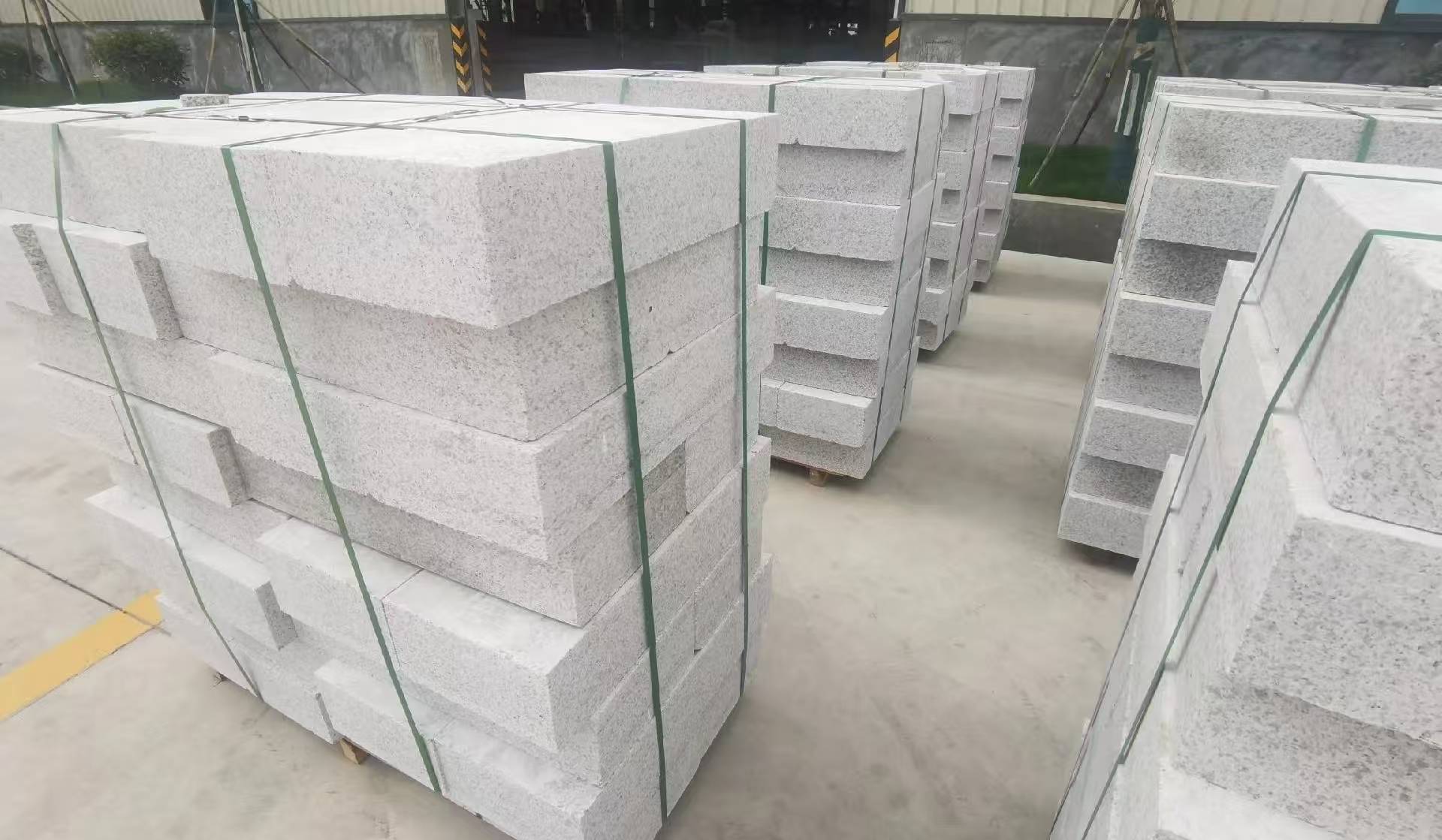 铜川 白麻花岗岩路沿石，立缘石，平缘石，路牙石，道牙石，马路牙子等